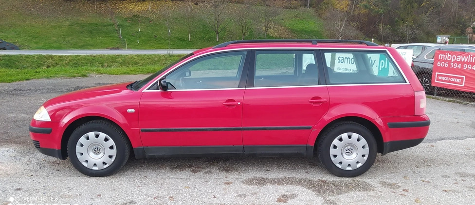 Volkswagen Passat cena 9900 przebieg: 218500, rok produkcji 2001 z Lubraniec małe 254